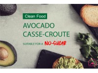 AVOCADO CASSE-CROUTE (Clean Food) เหมาะสำหรับคนชอบกินอาหารที่ไม่มีน้ำตาล