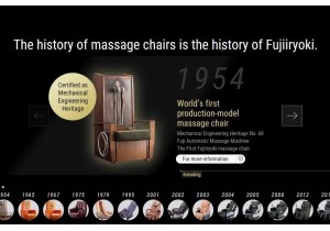 ประวัติความเป็นมาเก้าอี้นวด "fujiiryoki" สินค้านำเข้าจากประเทศญี่ปุ่น