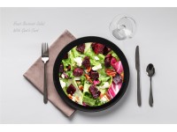 ROAST BEETROOT SALAD WITH GOAT'S CURD
