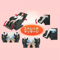 เก้าอี้นวดไฟฟ้า Fujiiryoki Massage Chairs EC-3800 (Black)